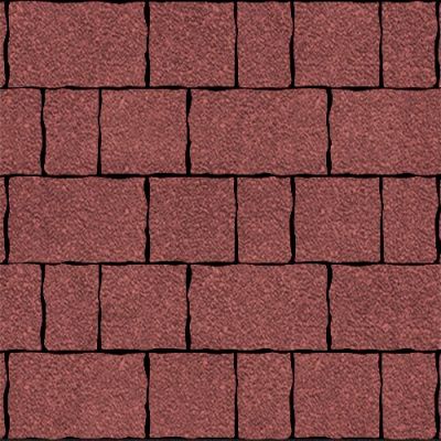 Тротуарная плитка Steinrus Старый город, 60 мм, красный, Native Тротуарная плитка Steinrus Старый город, 60 мм, красный, Native