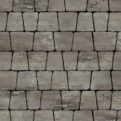 Тротуарная плитка Steinrus Аттика, 60 мм, colormix Берилл, native Тротуарная плитка Steinrus Аттика, 60 мм, colormix Берилл, native