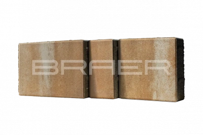 Тротуарная плитка BRAER Мозаика, Color Mix Плато, 60 мм Тротуарная плитка BRAER Мозаика, Color Mix Плато, 60 мм