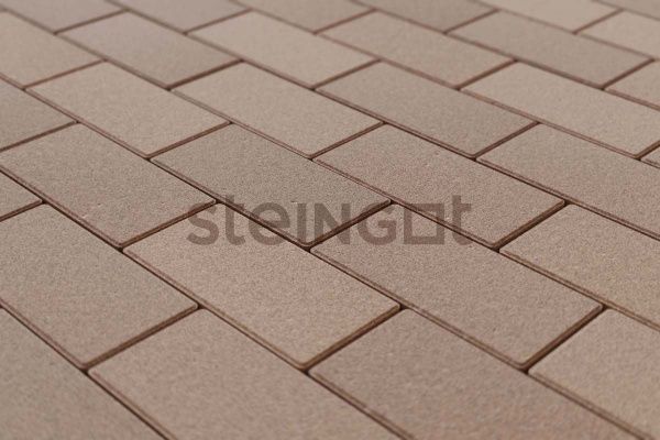 Тротуарная плитка Steingot Прямоугольник 200х100х60 Бежевый (верхний прокрас, минифаска) Тротуарная плитка Steingot Прямоугольник 200х100х60 Бежевый (верхний прокрас, минифаска)