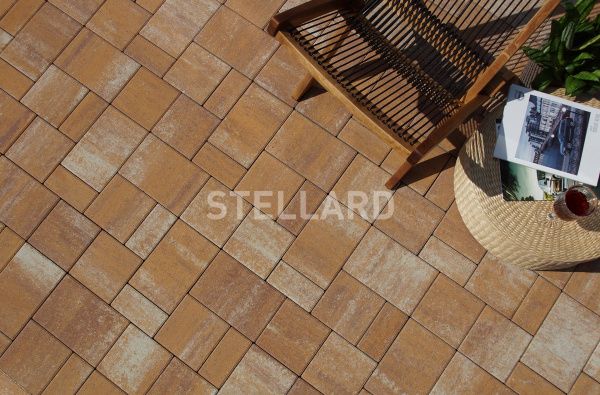 Тротуарная плитка STELLARD Новый город «Голден» 60 мм