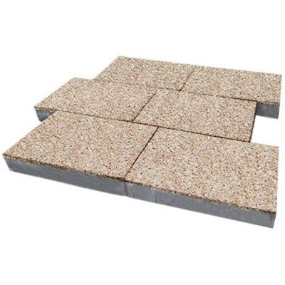Тротуарная плитка Steinrus Парк Плейс, 60 мм, Грейзен, BackWash Тротуарная плитка Steinrus Парк Плейс, 60 мм, Грейзен, BackWash