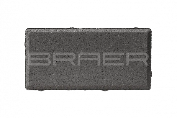 Тротуарная плитка BRAER Прямоугольник, Серый, 80 мм Тротуарная плитка BRAER Прямоугольник, Серый, 80 мм
