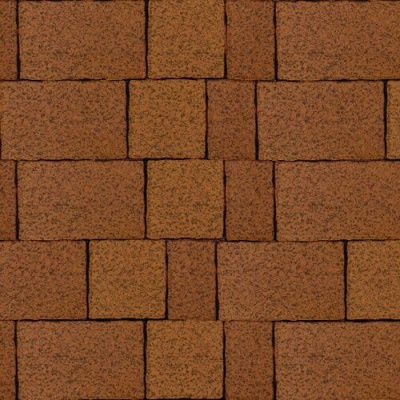 Тротуарная плитка Steinrus Старый город, 60 мм, оранжевый, Native Тротуарная плитка Steinrus Старый город, 60 мм, оранжевый, Native