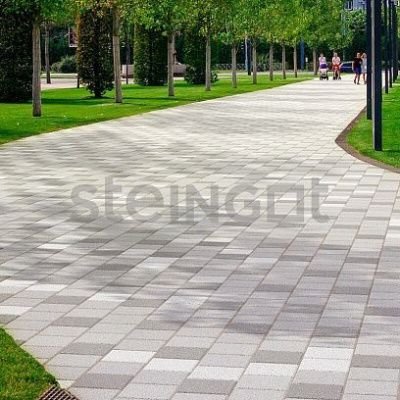 Тротуарная плитка Steingot Квадрат 200х200 Серый 60 мм Тротуарная плитка Steingot Квадрат 200х200 Серый 60 мм