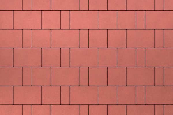 Тротуарная плитка STELLARD Новый город «Красный» 60 мм
