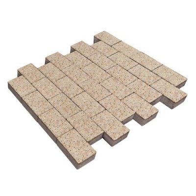 Тротуарная плитка Steinrus Бельпассо Медио, 80 мм, Грейзен, backwash Тротуарная плитка Steinrus Бельпассо Медио, 80 мм, Грейзен, backwash