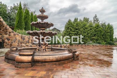 Тротуарная плитка Steingot Бавария "Терракота" 60 мм Тротуарная плитка Steingot Бавария "Терракота" 60 мм