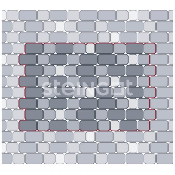Тротуарная плитка Steingot Классика Коричневая 60 мм Тротуарная плитка Steingot Классика Коричневая 60 мм