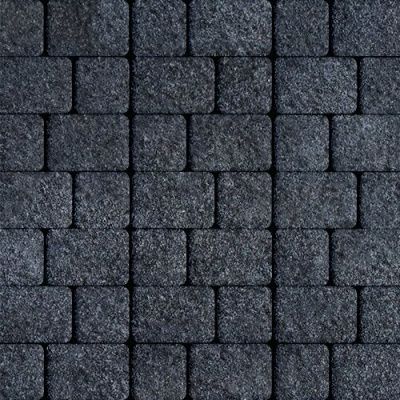 Тротуарная плитка Steinrus Инсбрук Альт Дуо, 60 мм, Неро, backwash Тротуарная плитка Steinrus Инсбрук Альт Дуо, 60 мм, Неро, backwash