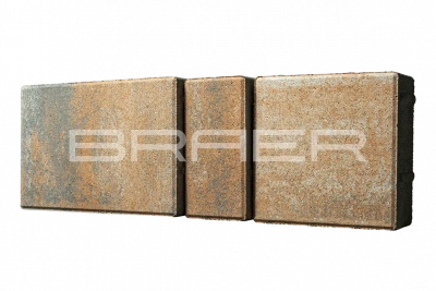 Тротуарная плитка BRAER Старый город Ландхаус, Color Mix Койот, 60 мм Тротуарная плитка BRAER Старый город Ландхаус, Color Mix Койот, 60 мм