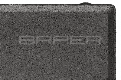 Тротуарная плитка BRAER Прямоугольник, Серый, 80 мм Тротуарная плитка BRAER Прямоугольник, Серый, 80 мм