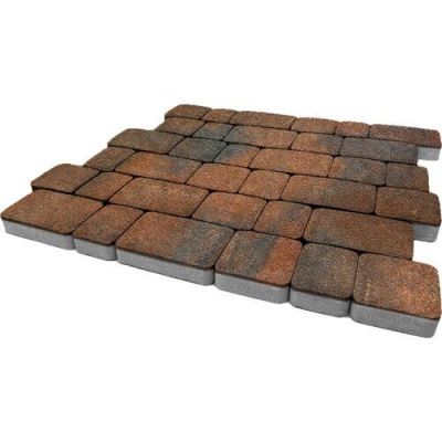 Тротуарная плитка Steinrus Инсбрук Альт, 60 мм, ColorMix Штайнрус, native Тротуарная плитка Steinrus Инсбрук Альт, 60 мм, ColorMix Штайнрус, native