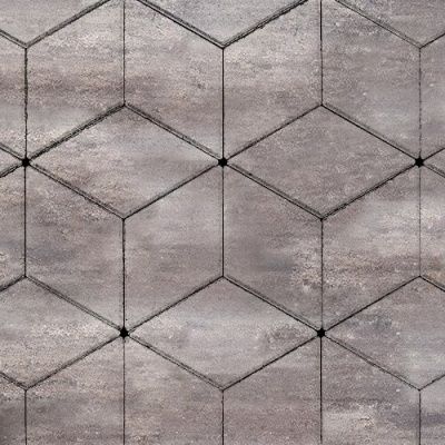 Тротуарная плитка Steinrus Ромб, 60 мм, Colormix Умбра, гладкая Тротуарная плитка Steinrus Ромб, 60 мм, Colormix Умбра, гладкая
