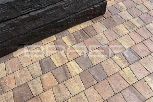 Тротуарная плитка BRAER Старый город Веймар, Color Mix Прайд, 60 мм Тротуарная плитка BRAER Старый город Веймар, Color Mix Прайд, 60 мм