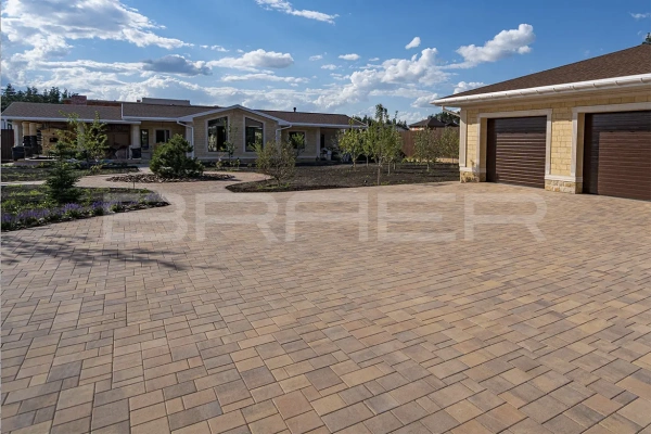 Тротуарная плитка BRAER Старый город Ландхаус, Color Mix Прайд, 60 мм Тротуарная плитка BRAER Старый город Ландхаус, Color Mix Прайд, 60 мм