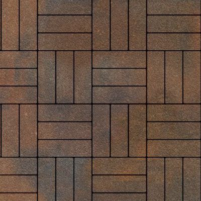 Тротуарная плитка Steinrus Паркет, 60 мм, ColorMix Штайнрус, Native Тротуарная плитка Steinrus Паркет, 60 мм, ColorMix Штайнрус, Native