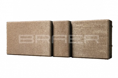 Тротуарная плитка BRAER Мозаика, Color Mix Миндаль, 60 мм Тротуарная плитка BRAER Мозаика, Color Mix Миндаль, 60 мм
