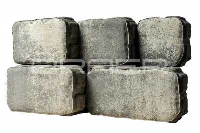Тротуарная плитка BRAER Ривьера, Color Mix Туман, 60 мм Тротуарная плитка BRAER Ривьера, Color Mix Туман, 60 мм