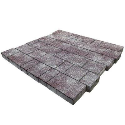 Тротуарная плитка Steinrus Бельпассо, 60 мм, ColorMix Мокко, native Тротуарная плитка Steinrus Бельпассо, 60 мм, ColorMix Мокко, native