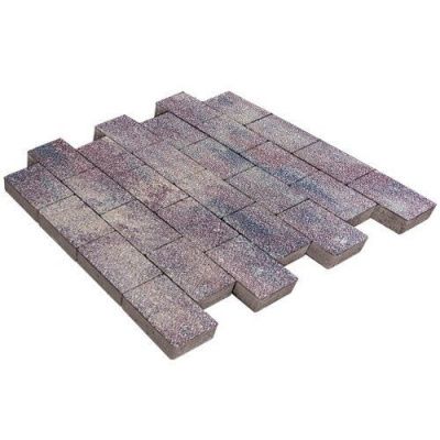 Тротуарная плитка Steinrus Грас, 80 мм, ColorMix Каратау, antico Тротуарная плитка Steinrus Грас, 80 мм, ColorMix Каратау, antico