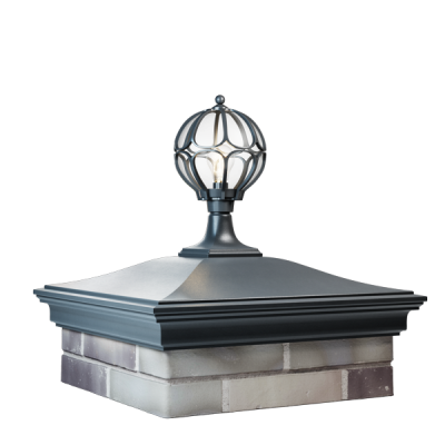 Колпак MONBLAN на 2 кирпича с фонарем Солерно/Милан Серый Колпак MONBLAN на 2 кирпича с фонарем Солерно/Милан Серый