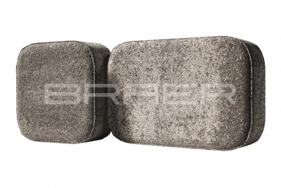 Тротуарная плитка BRAER Классико Дуо, Color Mix Туман, 40 мм Тротуарная плитка BRAER Классико Дуо, Color Mix Туман, 40 мм
