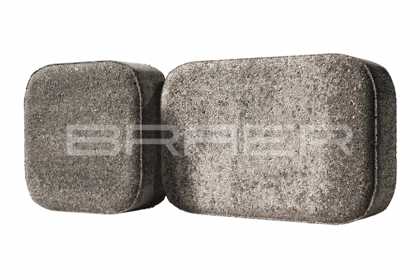 Тротуарная плитка BRAER Классико Дуо, Color Mix Туман, 40 мм Тротуарная плитка BRAER Классико Дуо, Color Mix Туман, 40 мм