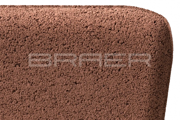 Тротуарная плитка BRAER Классико круговая, Винный, 60 мм Тротуарная плитка BRAER Классико круговая, Винный, 60 мм