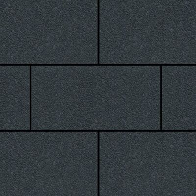 Тротуарная плитка Steinrus Парк Плейс, 80 мм, графит, Native