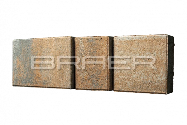 Тротуарная плитка BRAER Старый город Венусбергер, Color Mix Койот, 40 мм Тротуарная плитка BRAER Старый город Венусбергер, Color Mix Койот, 40 мм