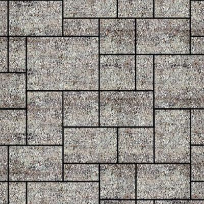 Тротуарная плитка Steinrus Инсбрук Альпен, 60 мм, ColorMix Берилл, Old-Age