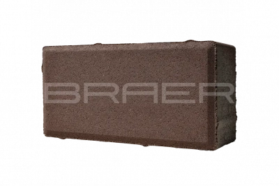 Тротуарная плитка BRAER Прямоугольник, Коричневый, 60 мм Тротуарная плитка BRAER Прямоугольник, Коричневый, 60 мм
