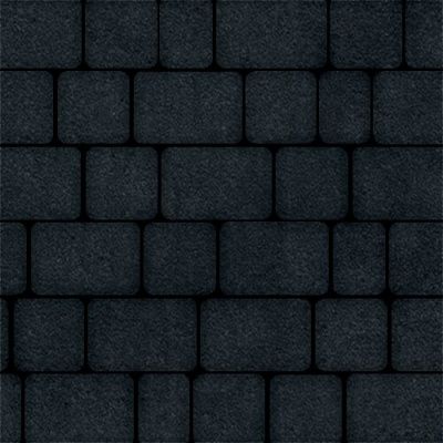Тротуарная плитка Steinrus "Инсбрук Альт", 60 мм, черный, Native Тротуарная плитка Steinrus "Инсбрук Альт", 60 мм, черный, Native