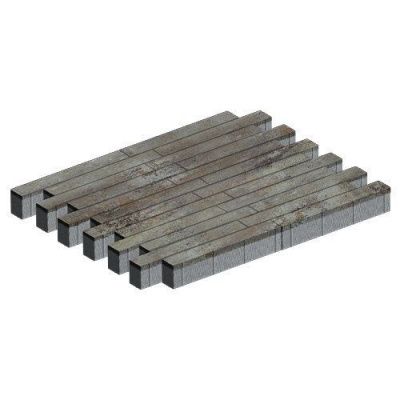 Тротуарная плитка Steinrus Кроссбар Хэви, 100 мм, ColorMix Берилл, гладкая Тротуарная плитка Steinrus Кроссбар Хэви, 100 мм, ColorMix Берилл, гладкая