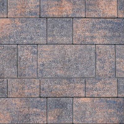 Тротуарная плитка Steinrus Инсбрук Тироль, 60 мм, ColorMix Айвори, Old-Age