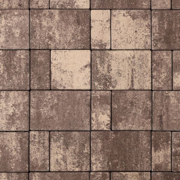 Тротуарная плитка GONAMI Новый город Какао 60 мм Тротуарная плитка GONAMI Новый город Какао 60 мм
