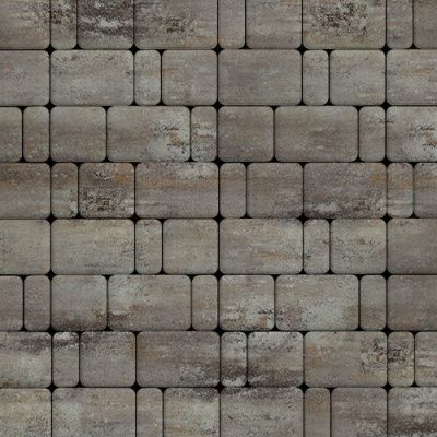 Тротуарная плитка Steinrus Инсбрук Альт Нео, 60 мм, ColorMix Берилл, гладкая
