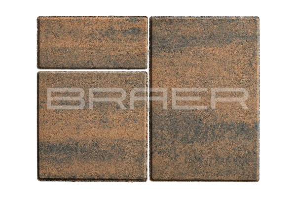 Тротуарная плитка BRAER Старый город Ландхаус, Color Mix Техас, h=60 мм Тротуарная плитка BRAER Старый город Ландхаус, Color Mix Техас, h=60 мм