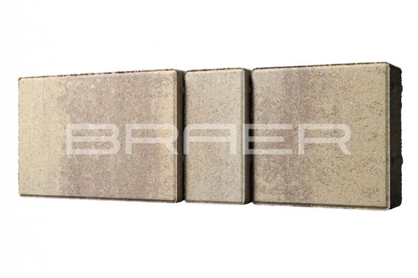 Тротуарная плитка BRAER Старый город Ландхаус, Color Mix Степь, 80 мм Тротуарная плитка BRAER Старый город Ландхаус, Color Mix Степь, 80 мм