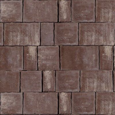 Тротуарная плитка Steinrus Старый город Штайн, 60 мм, ColorMix Браун, гладкая Тротуарная плитка Steinrus Старый город Штайн, 60 мм, ColorMix Браун, гладкая