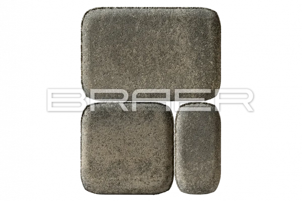 Тротуарная плитка BRAER Классико, Color Mix Туман, 60 мм Тротуарная плитка BRAER Классико, Color Mix Туман, 60 мм