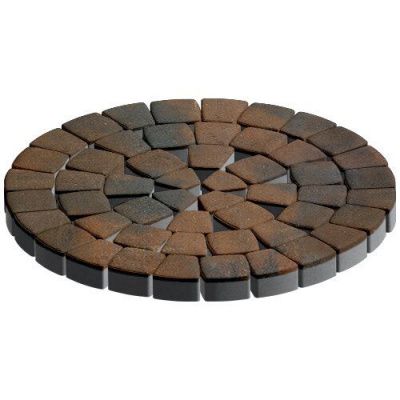 Тротуарная плитка Steinrus Классико Нео, 60 мм, Colormix colormix Штайнрус, гладкая