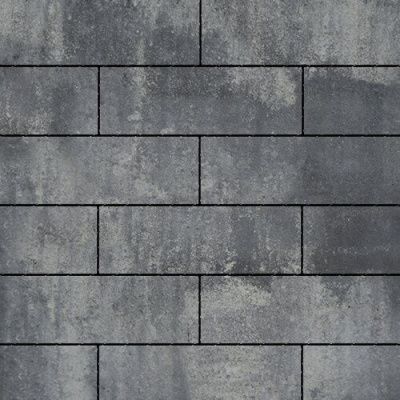 Тротуарная плитка Steinrus Аликанте, 80 мм, ColorMix Актау, гладкая Тротуарная плитка Steinrus Аликанте, 80 мм, ColorMix Актау, гладкая