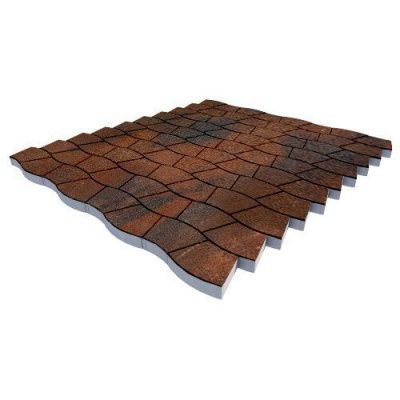 Тротуарная плитка Steinrus Аксио Макси, 80 мм, ColorMix Штайнрус, гладкая Тротуарная плитка Steinrus Аксио Макси, 80 мм, ColorMix Штайнрус, гладкая