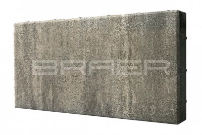 Тротуарная плитка BRAER Сити 600 x 300, Color Mix Туман, 80 мм Тротуарная плитка BRAER Сити 600 x 300, Color Mix Туман, 80 мм