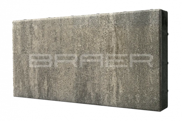 Тротуарная плитка BRAER Сити 600 x 300, Color Mix Туман, 80 мм Тротуарная плитка BRAER Сити 600 x 300, Color Mix Туман, 80 мм