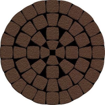 Тротуарная плитка Steinrus Классико Нео, 60 мм, коричневый, native