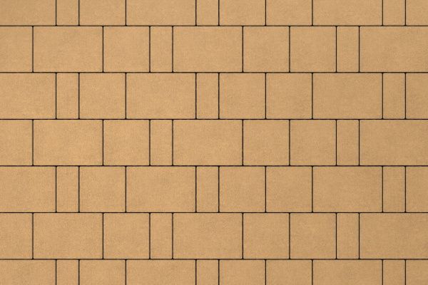 Тротуарная плитка STELLARD Новый город «Желтый» 60 мм