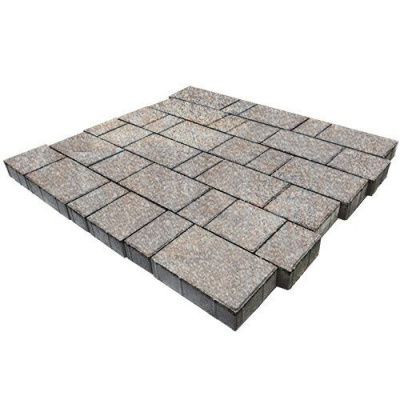 Тротуарная плитка Steinrus Новый город Рид, 80 мм, Colormix Берилл, native Тротуарная плитка Steinrus Новый город Рид, 80 мм, Colormix Берилл, native